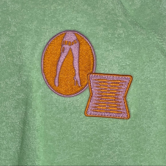 Ruched Terry Thong Teddy - Picture 5 of 7